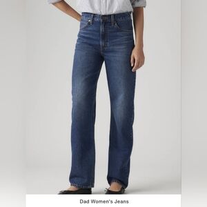NWT Levi's Dad Women's Jeans 27x30
